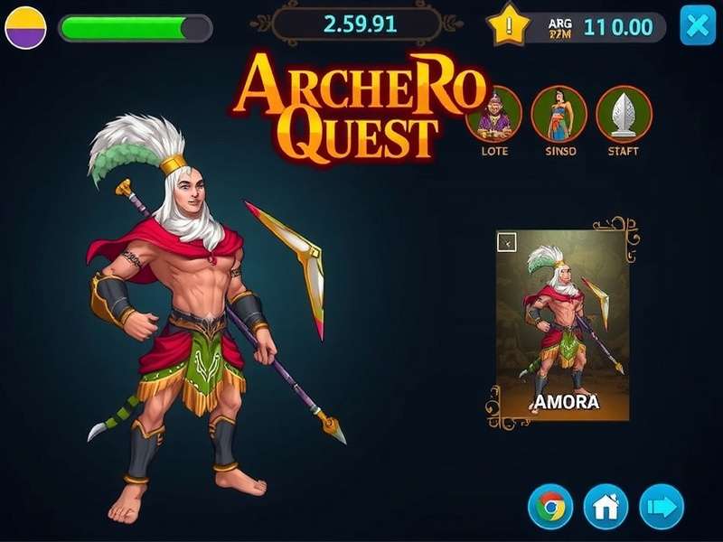 Archero Quest India exclusive character design Archero Quest India gameplay screenshot showing Indian character design